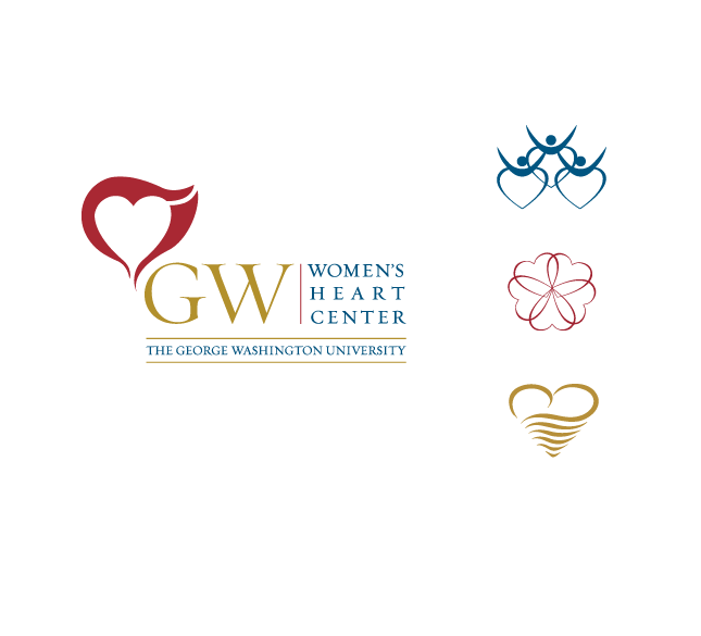 The George Washington University, Women's Heart Center Logo